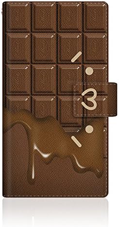 SHOBON CASEMARKET [סוג מחברת] דגם תפור דק למארז לחצים של DOCOMO התאמת לוח שוקולד אוסף שוקולד מחברת DORON CACAO F-01H-VSB2S2441